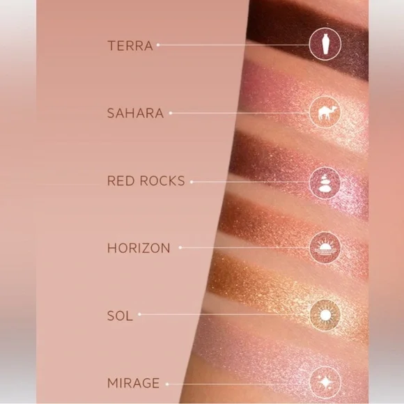 Flower Beauty Desert Lights Eyeshadow Palette - Picture 3 of 10